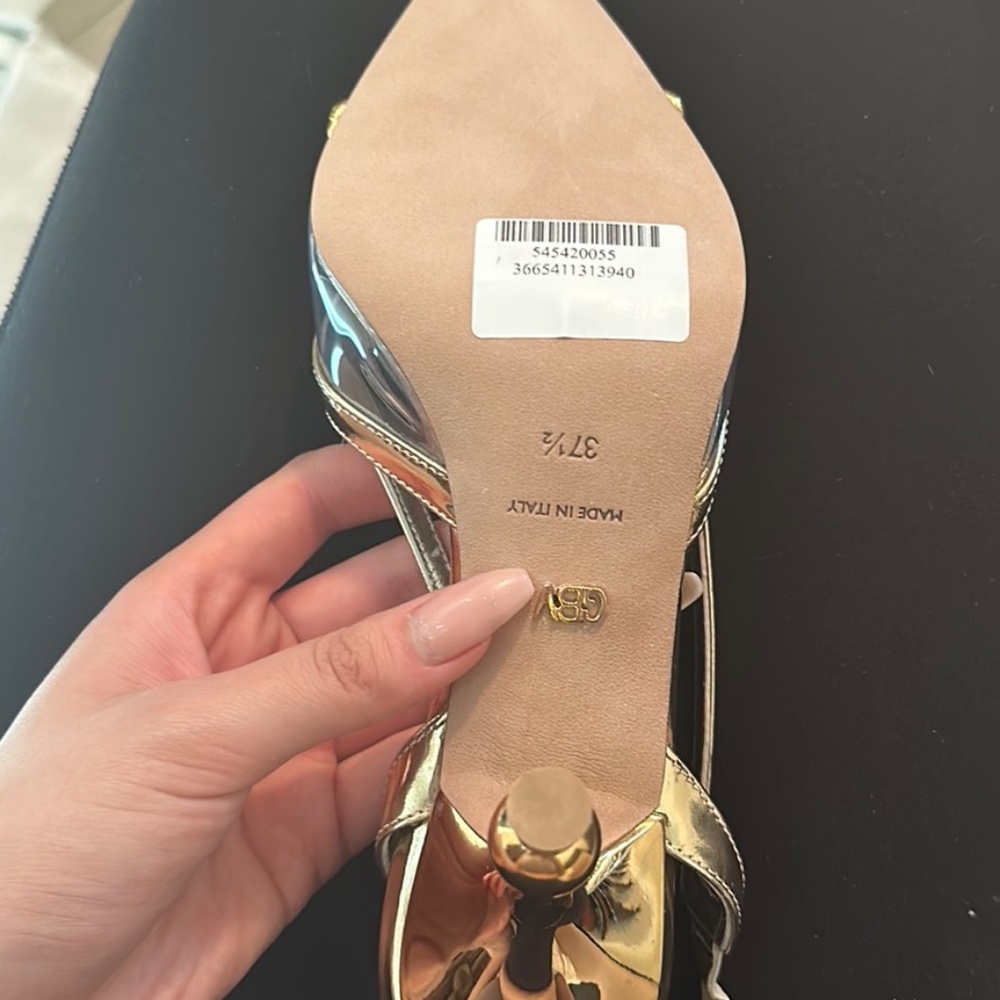 Giambattista valli gold pumps - Picture 5 of 5